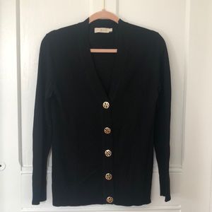 Tory Burch Black Cardigan